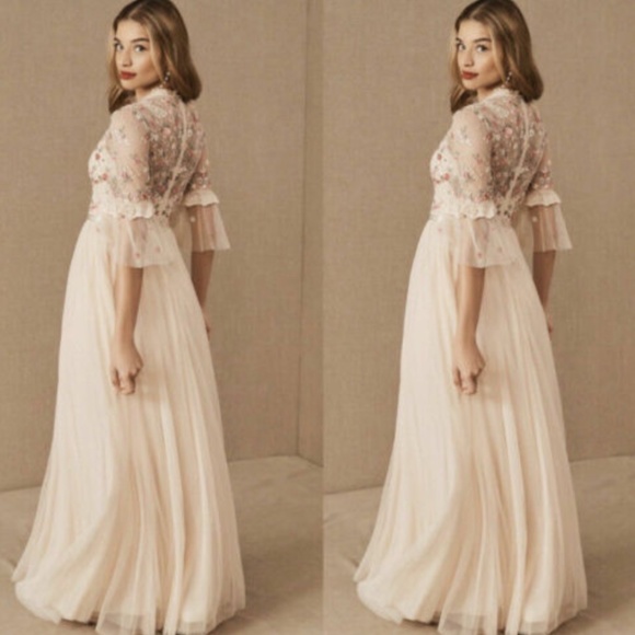 Needle & Thread Butterfly Meadow Gown In SIZE 0 - Picture 3 of 12